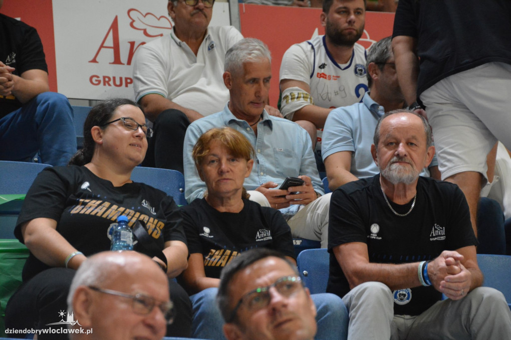 Kibice Anwilu na meczu z Treflem 24.09.2023