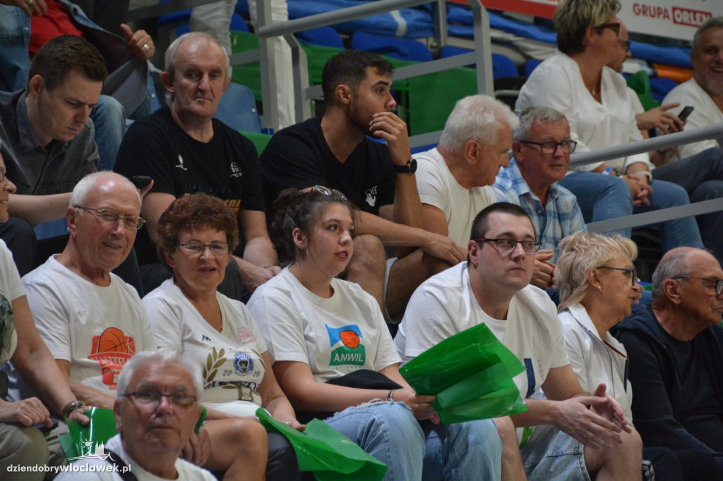 Kibice Anwilu na meczu z Treflem 24.09.2023