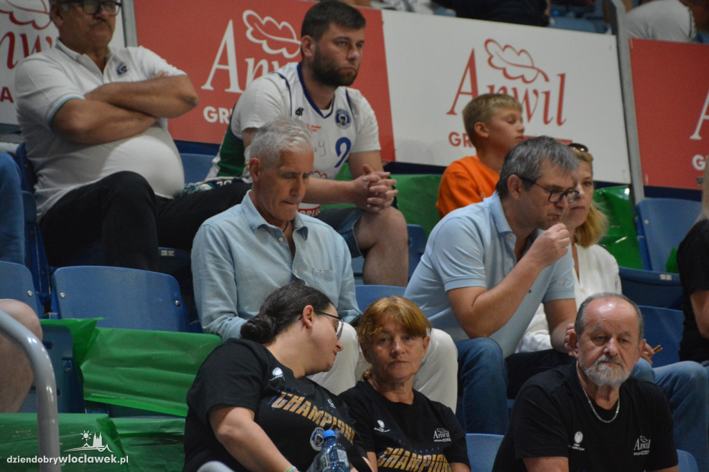 Kibice Anwilu na meczu z Treflem 24.09.2023