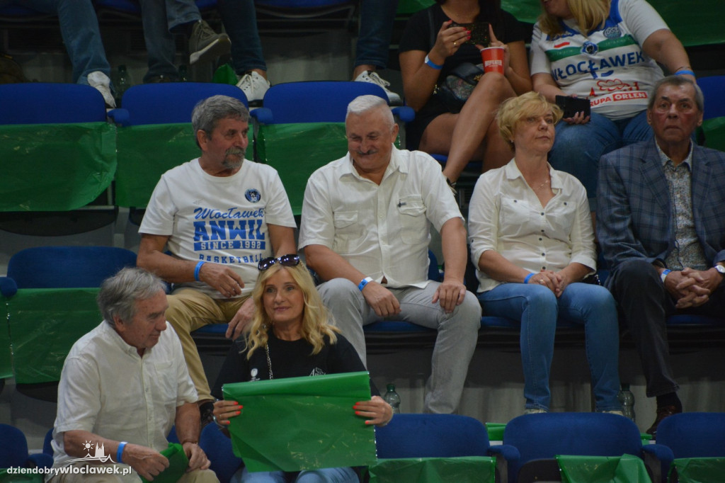Kibice Anwilu na meczu z Treflem 24.09.2023