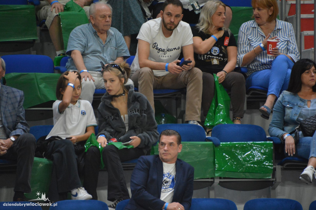 Kibice Anwilu na meczu z Treflem 24.09.2023