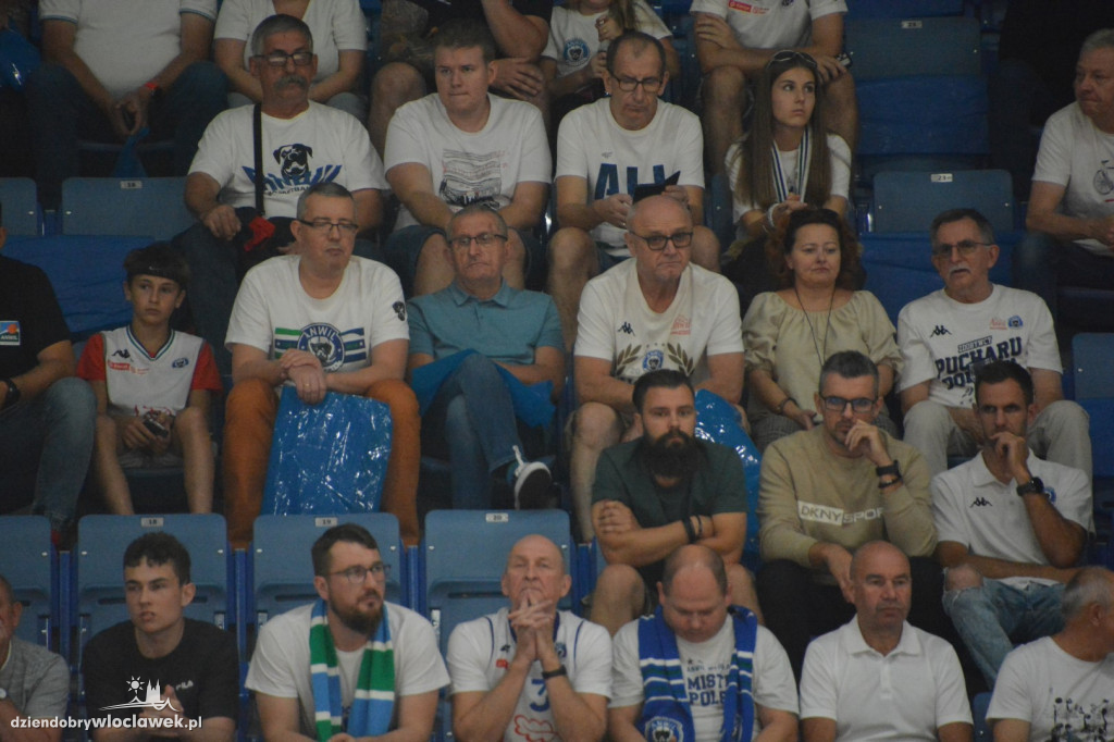 Kibice Anwilu na meczu z Treflem 24.09.2023