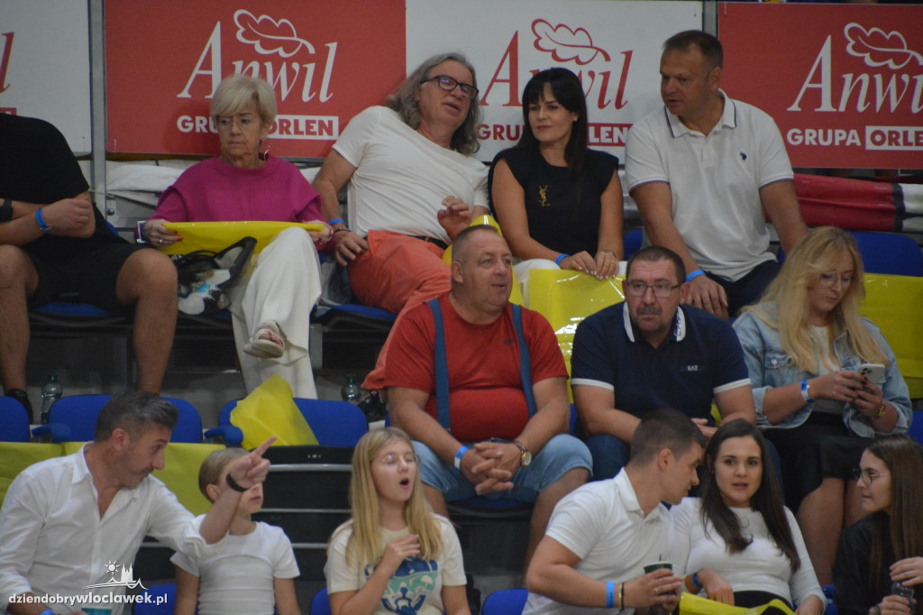 Kibice Anwilu na meczu z Treflem 24.09.2023