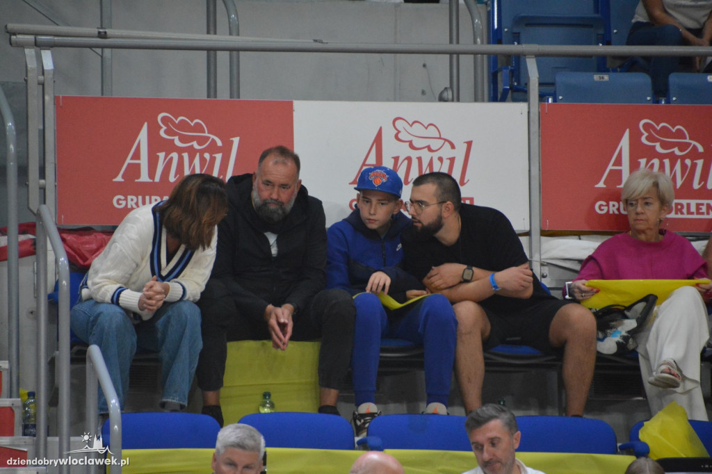 Kibice Anwilu na meczu z Treflem 24.09.2023