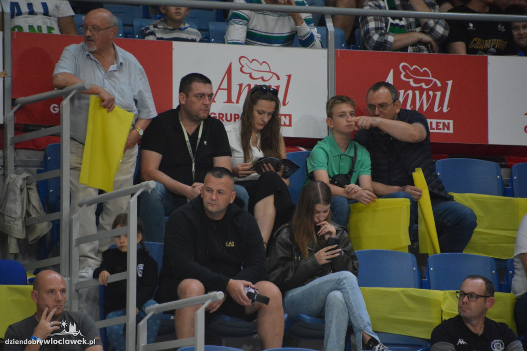 Kibice Anwilu na meczu z Treflem 24.09.2023