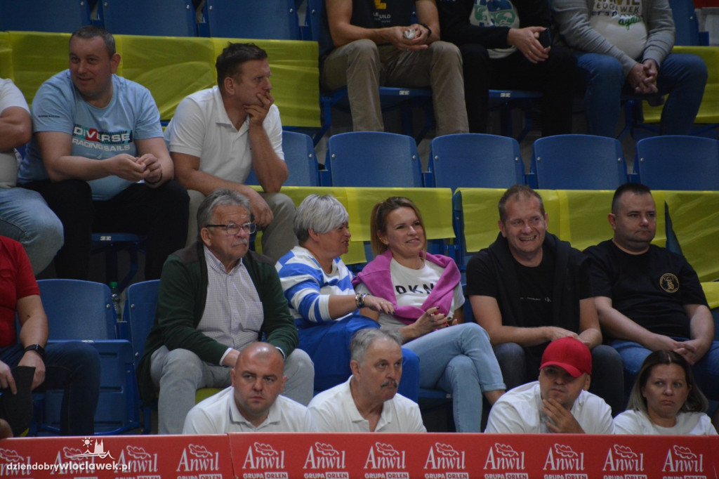 Kibice Anwilu na meczu z Treflem 24.09.2023