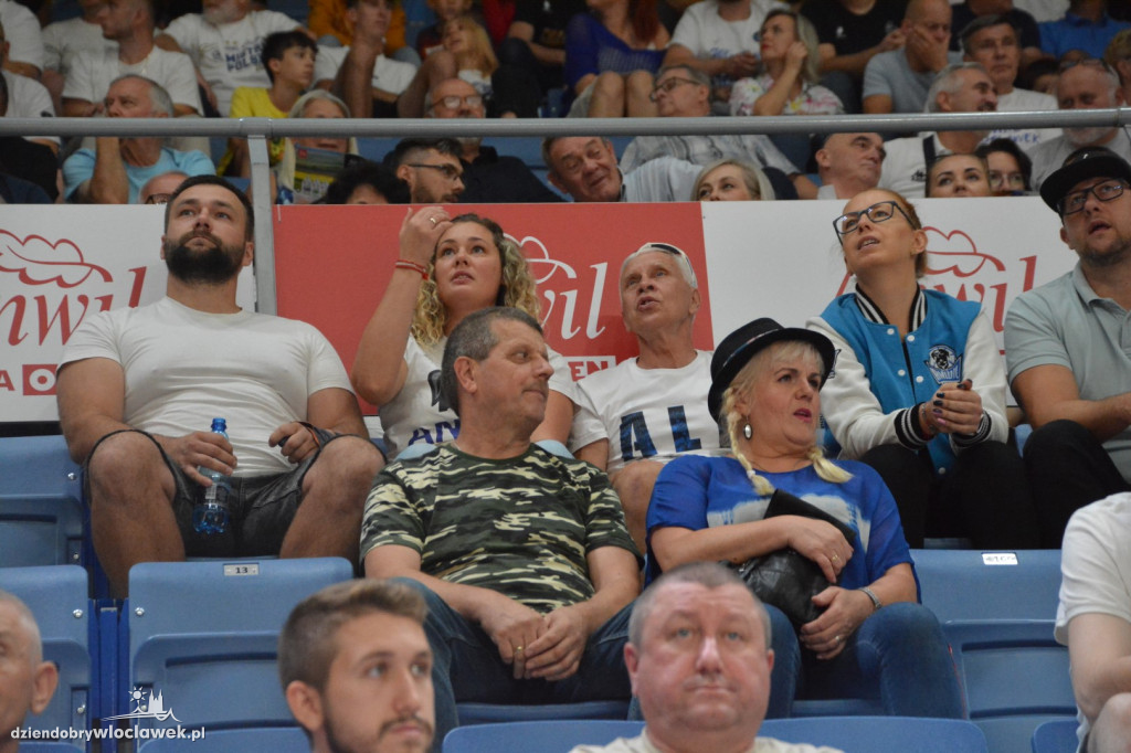 Kibice Anwilu na meczu z Treflem 24.09.2023