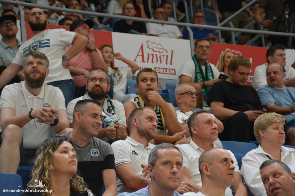 Kibice Anwilu na meczu z Treflem 24.09.2023