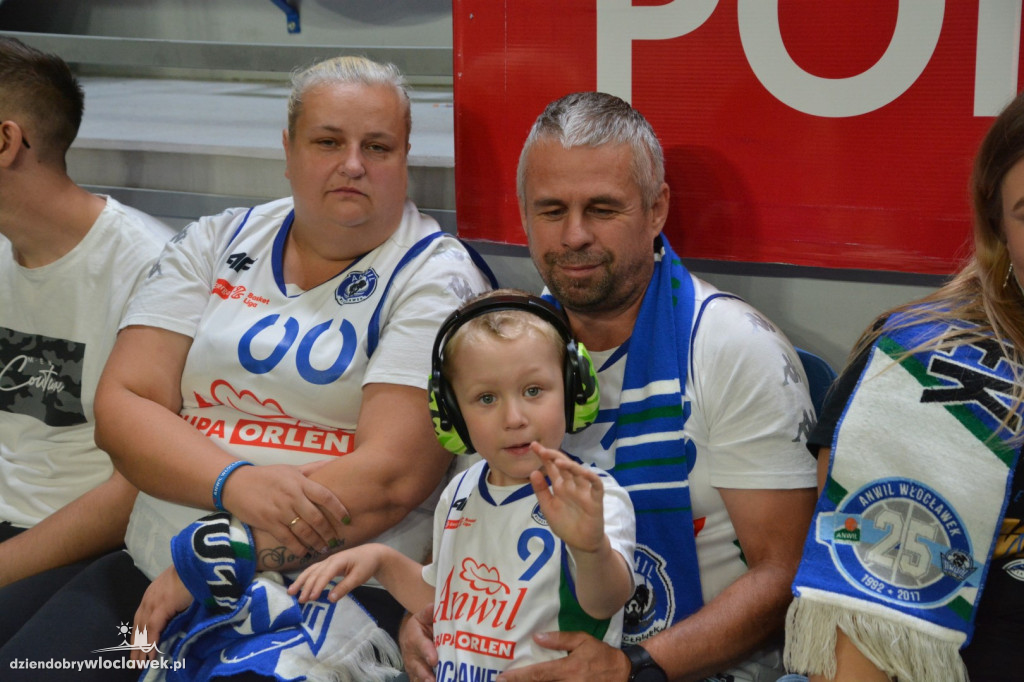 Kibice Anwilu na meczu z Treflem 24.09.2023