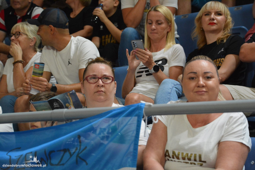 Kibice Anwilu na meczu z Treflem 24.09.2023