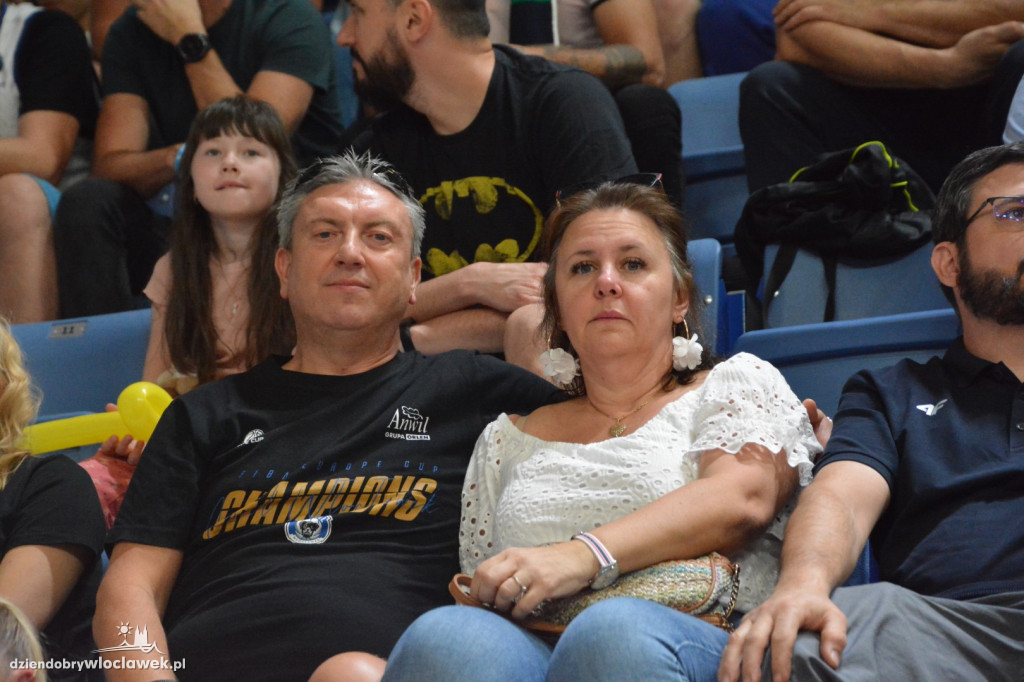 Kibice Anwilu na meczu z Treflem 24.09.2023