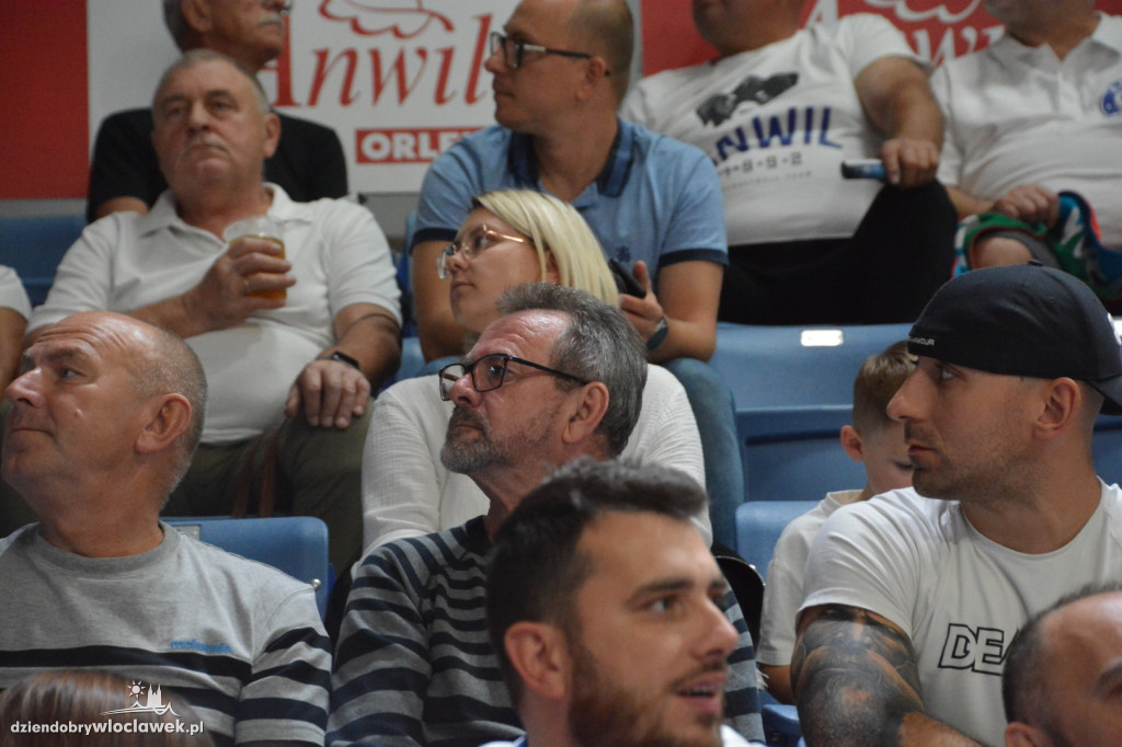 Kibice Anwilu na meczu z Treflem 24.09.2023