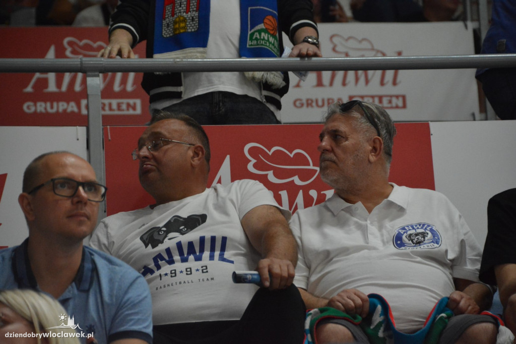 Kibice Anwilu na meczu z Treflem 24.09.2023