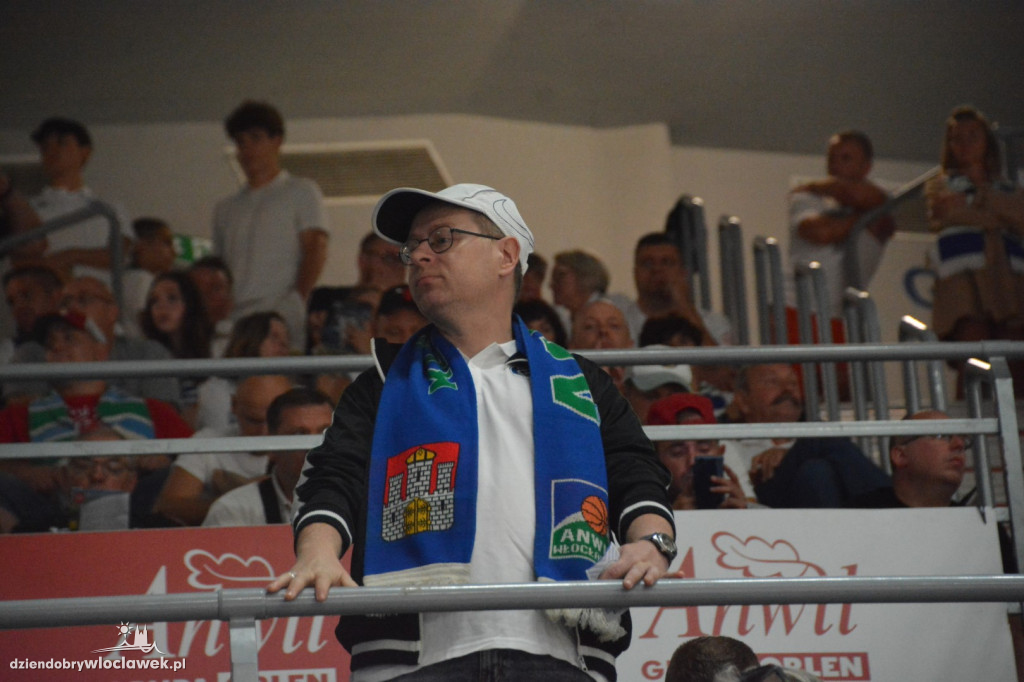 Kibice Anwilu na meczu z Treflem 24.09.2023