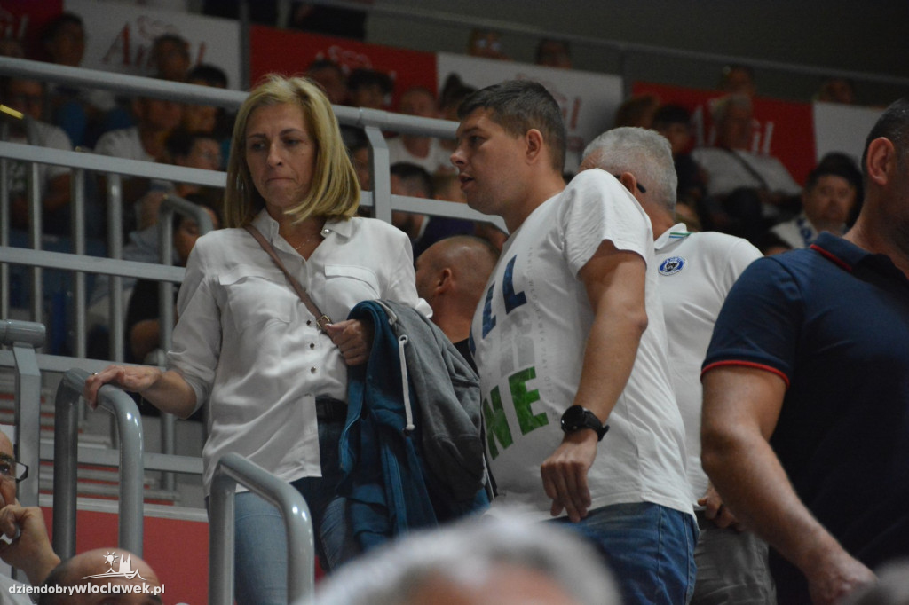 Kibice Anwilu na meczu z Treflem 24.09.2023