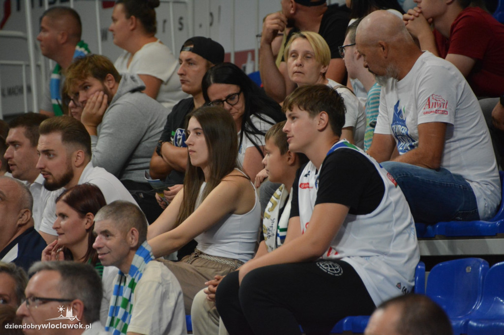 Kibice Anwilu na meczu z Treflem 24.09.2023