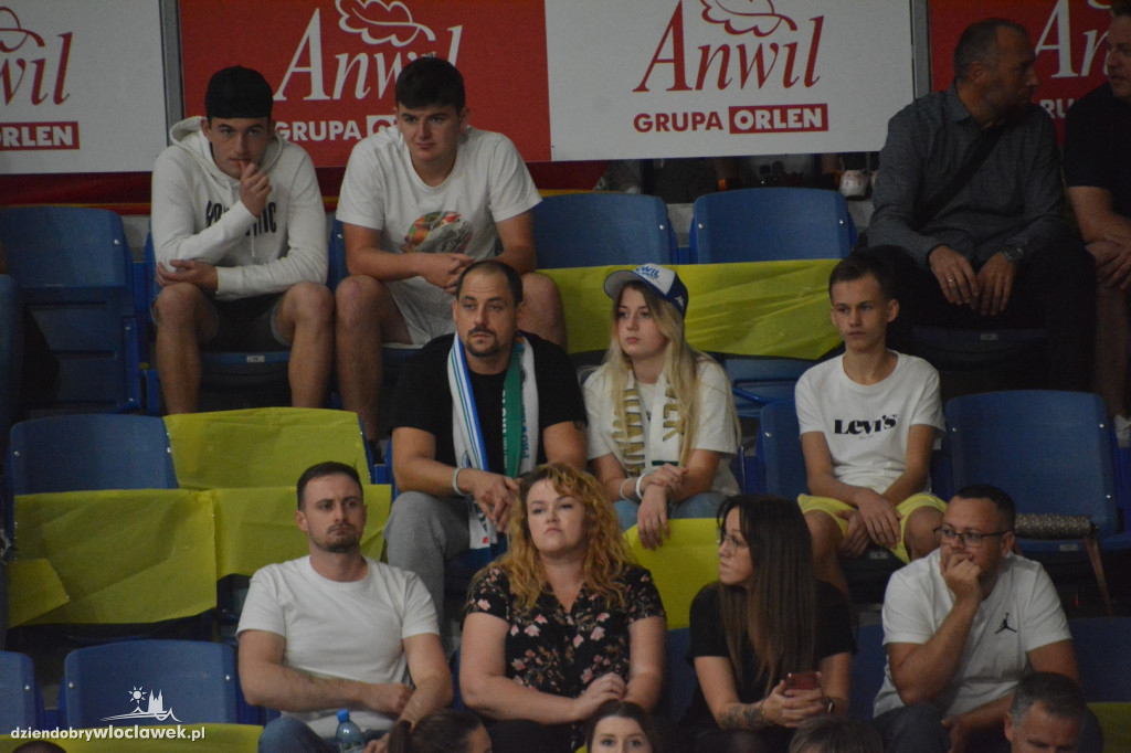 Kibice Anwilu na meczu z Treflem 24.09.2023