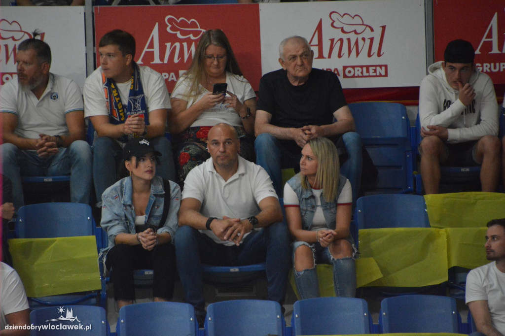 Kibice Anwilu na meczu z Treflem 24.09.2023