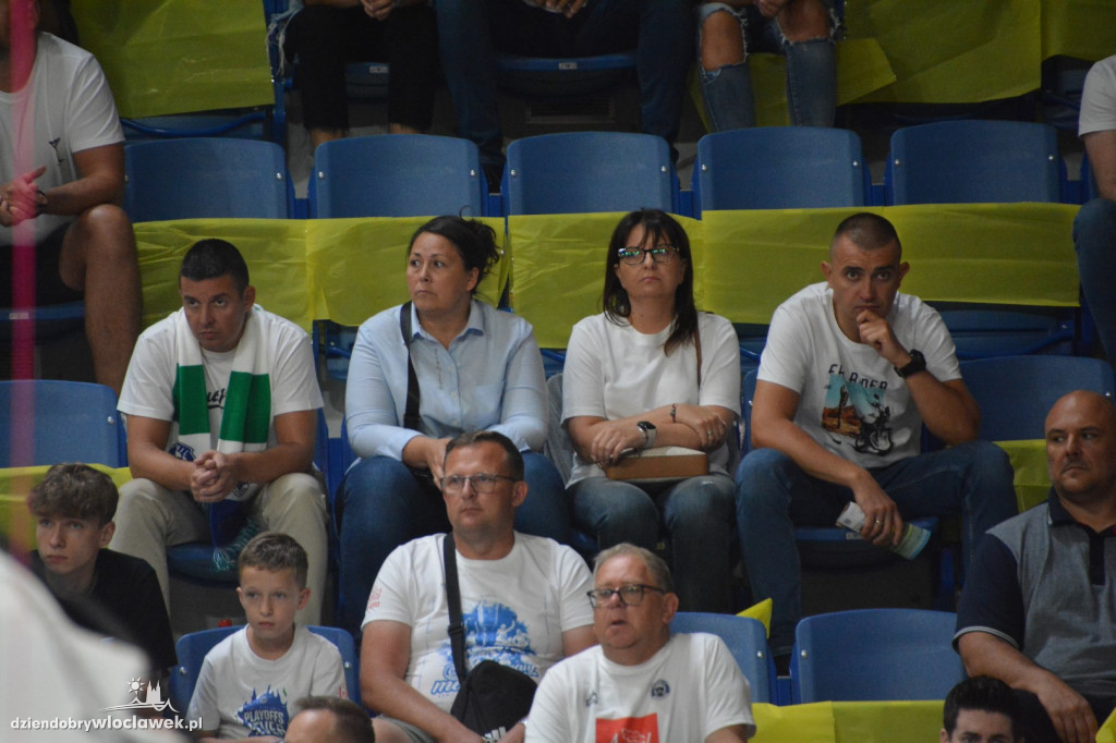 Kibice Anwilu na meczu z Treflem 24.09.2023