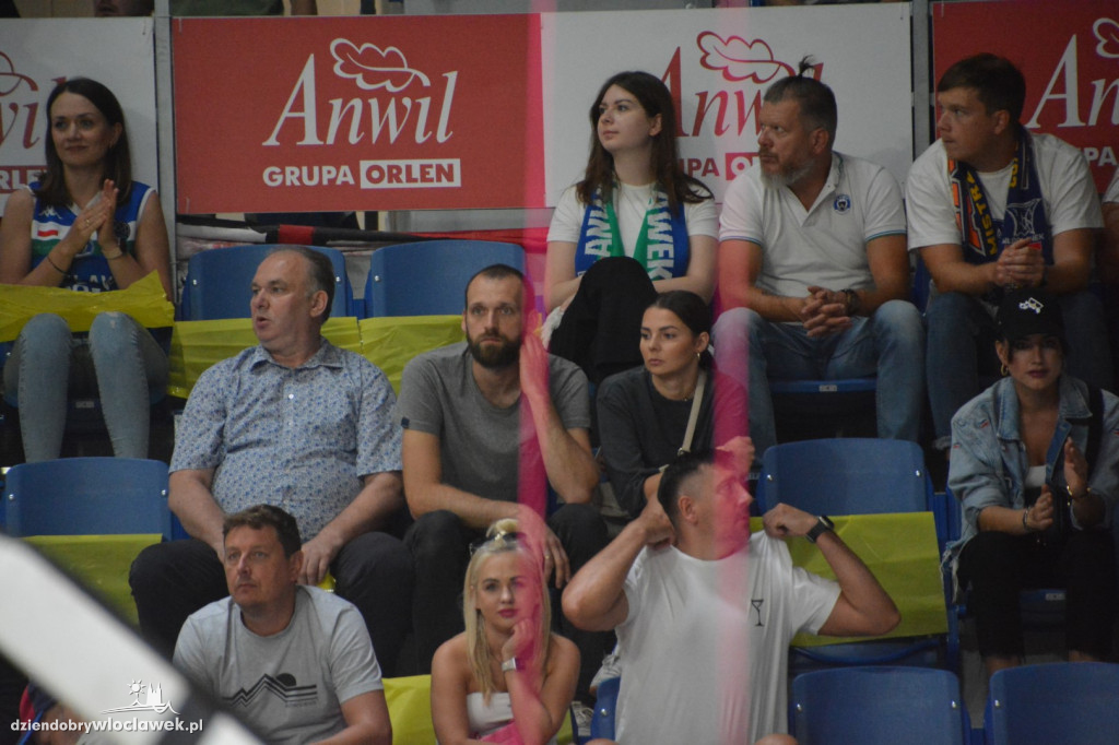 Kibice Anwilu na meczu z Treflem 24.09.2023