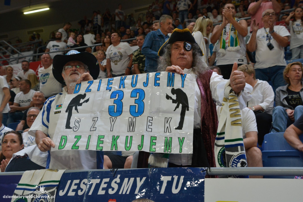 Kibice Anwilu na meczu z Treflem 24.09.2023