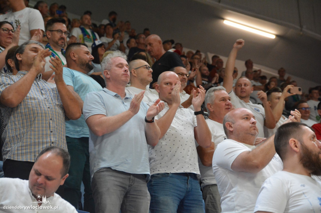 Kibice Anwilu na meczu z Treflem 24.09.2023