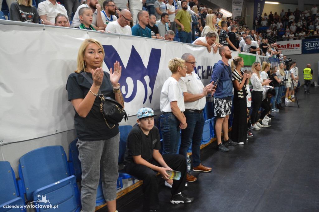 Kibice Anwilu na meczu z Treflem 24.09.2023