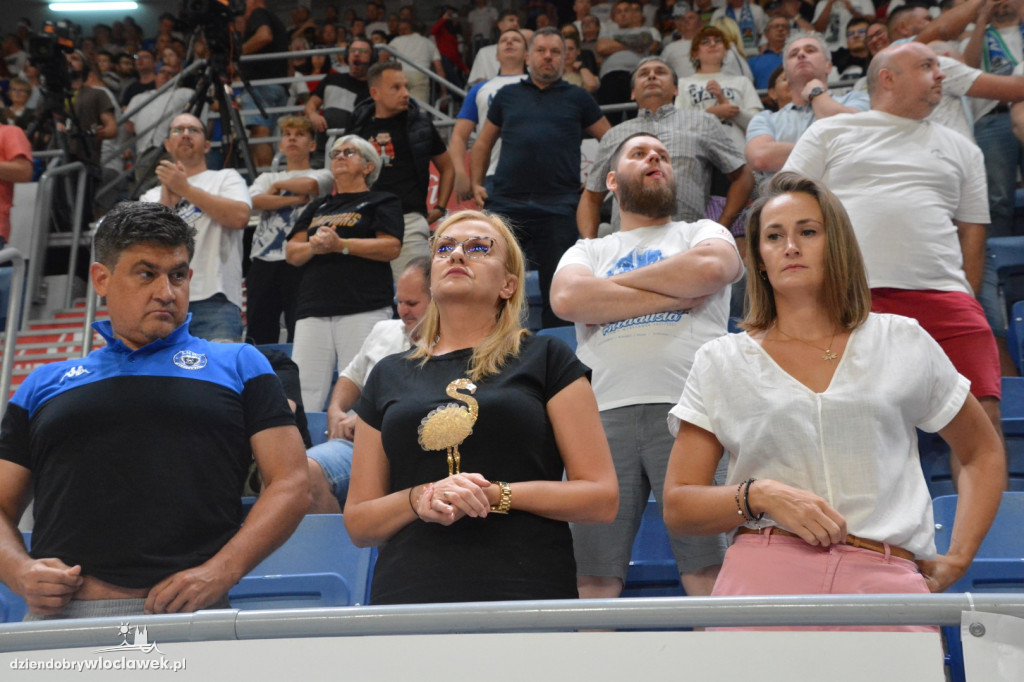 Kibice Anwilu na meczu z Treflem 24.09.2023