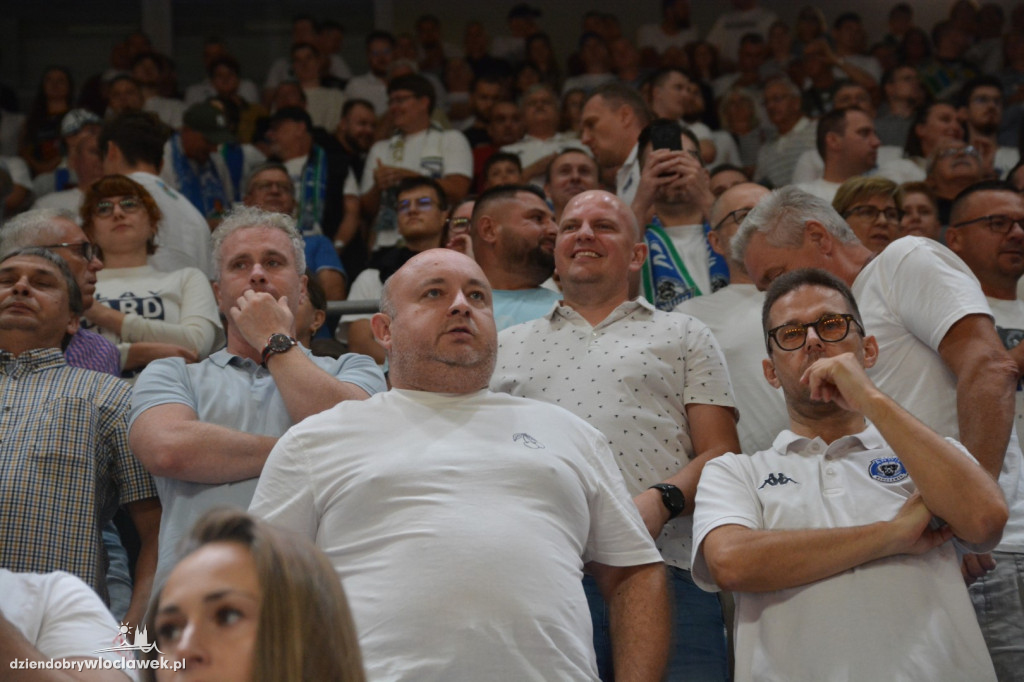 Kibice Anwilu na meczu z Treflem 24.09.2023