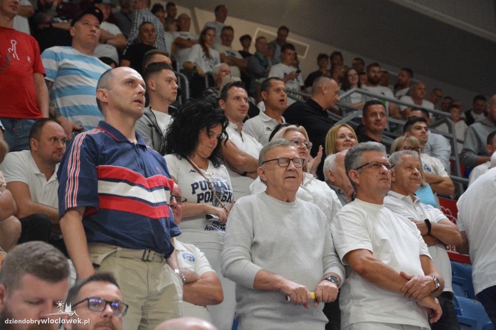 Kibice Anwilu na meczu z Treflem 24.09.2023