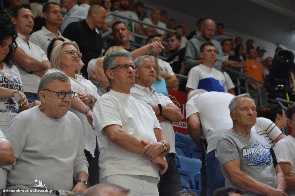 Kibice Anwilu na meczu z Treflem 24.09.2023