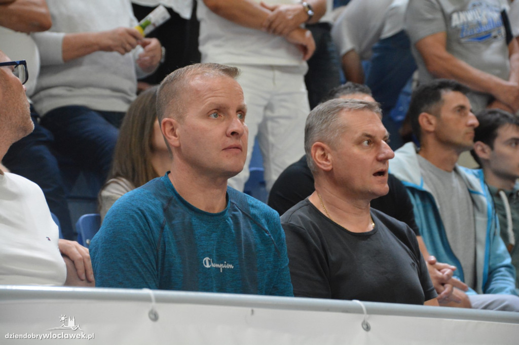 Kibice Anwilu na meczu z Treflem 24.09.2023