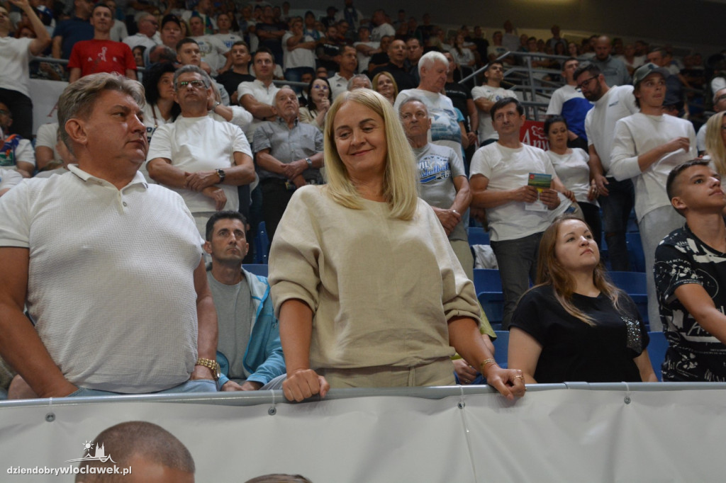 Kibice Anwilu na meczu z Treflem 24.09.2023
