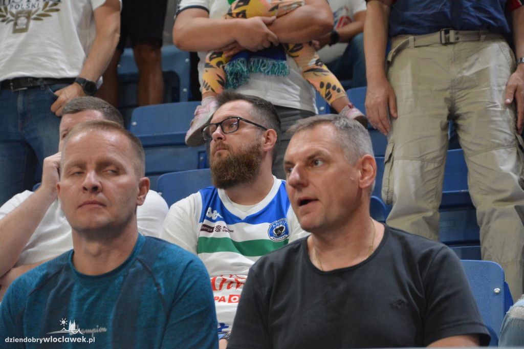 Kibice Anwilu na meczu z Treflem 24.09.2023