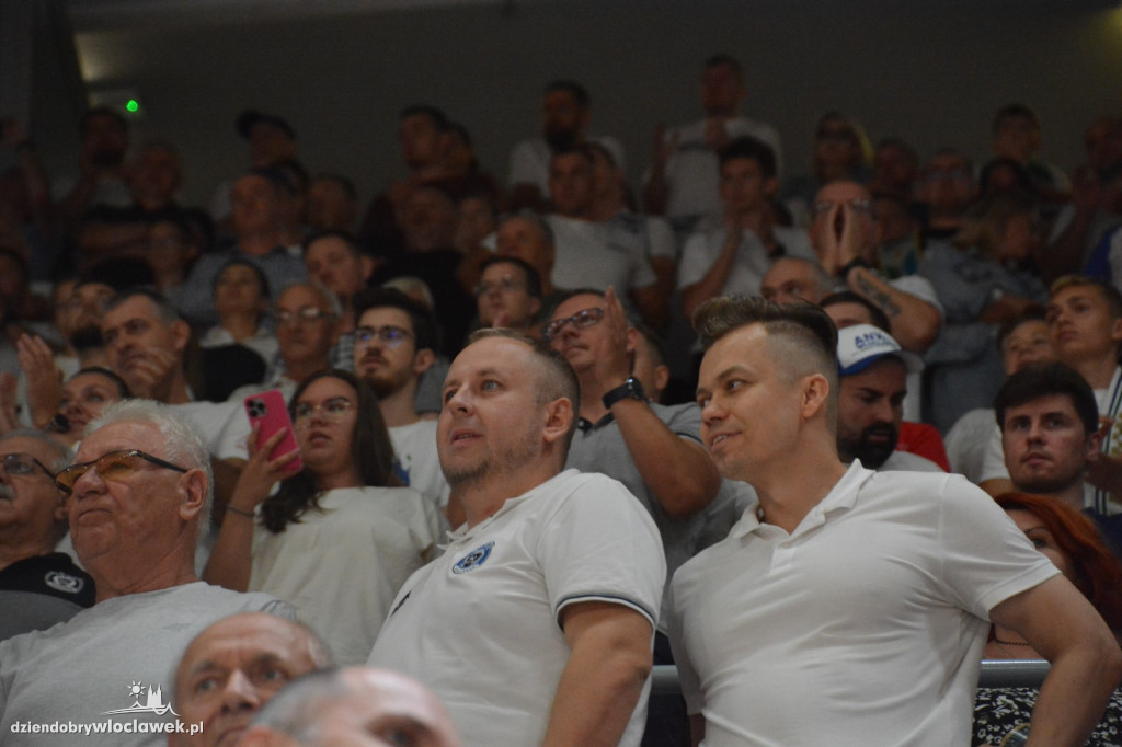 Kibice Anwilu na meczu z Treflem 24.09.2023