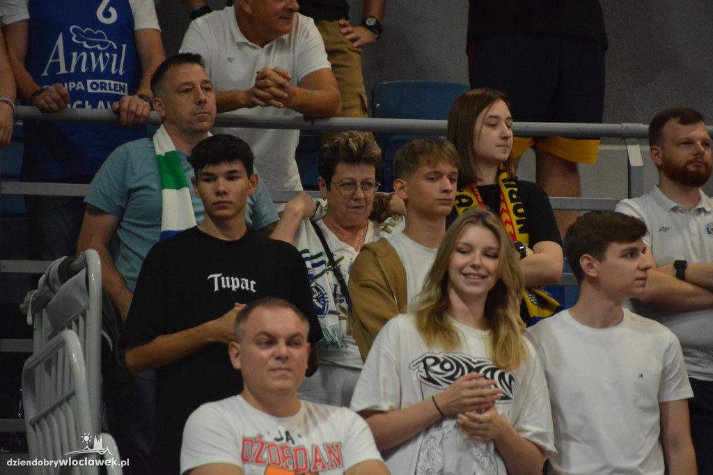 Kibice Anwilu na meczu z Treflem 24.09.2023