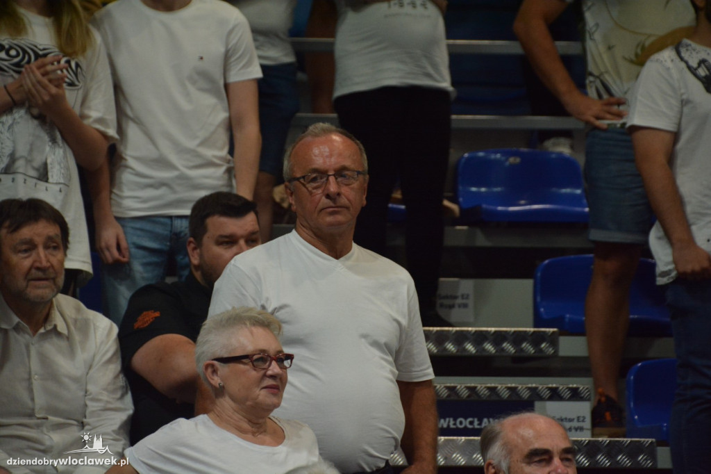 Kibice Anwilu na meczu z Treflem 24.09.2023
