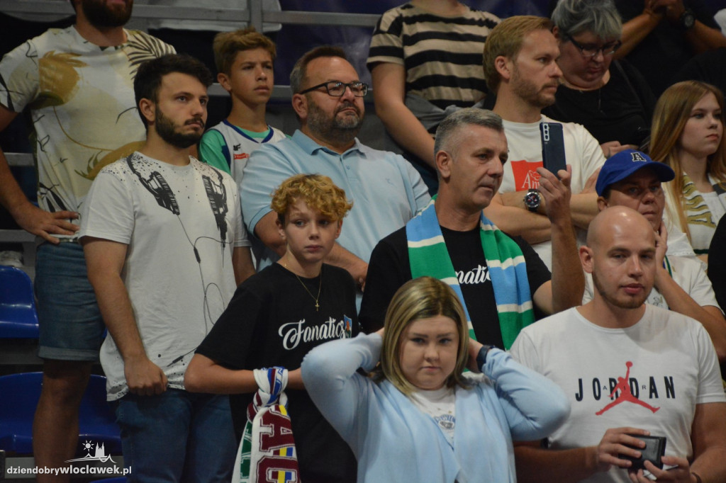 Kibice Anwilu na meczu z Treflem 24.09.2023
