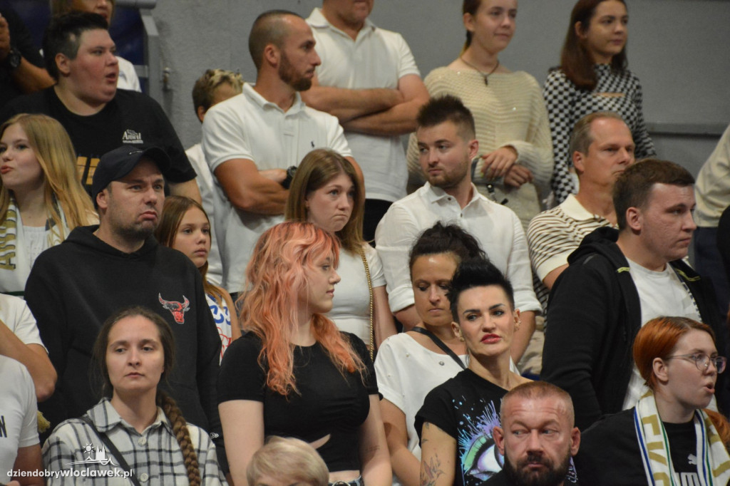 Kibice Anwilu na meczu z Treflem 24.09.2023