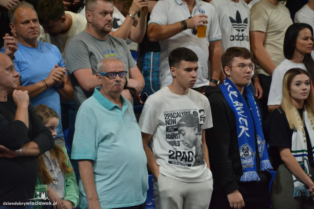Kibice Anwilu na meczu z Treflem 24.09.2023