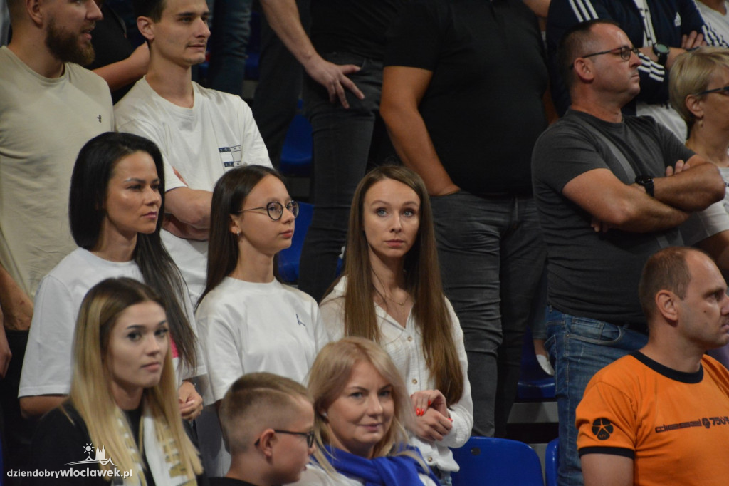 Kibice Anwilu na meczu z Treflem 24.09.2023