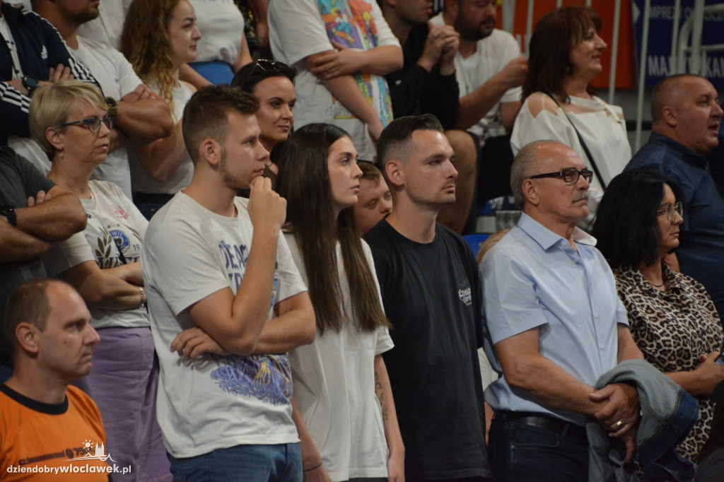 Kibice Anwilu na meczu z Treflem 24.09.2023