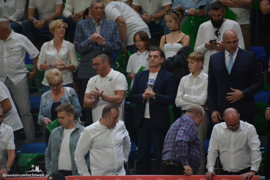 Kibice Anwilu na meczu z Treflem 24.09.2023