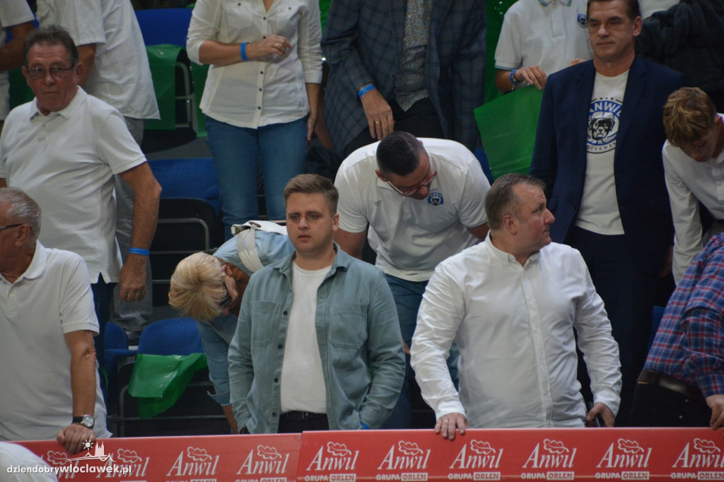 Kibice Anwilu na meczu z Treflem 24.09.2023