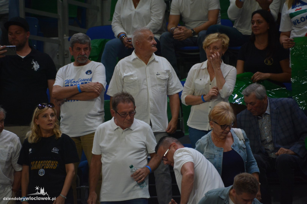 Kibice Anwilu na meczu z Treflem 24.09.2023