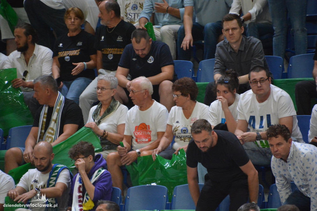 Kibice Anwilu na meczu z Treflem 24.09.2023