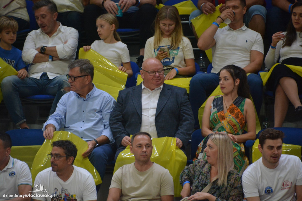 Kibice Anwilu na meczu z Treflem 24.09.2023