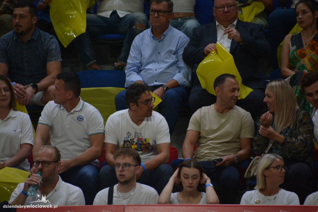 Kibice Anwilu na meczu z Treflem 24.09.2023