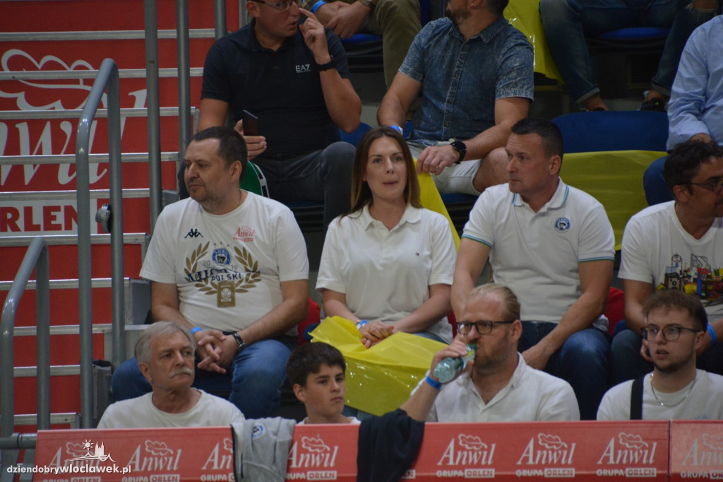 Kibice Anwilu na meczu z Treflem 24.09.2023