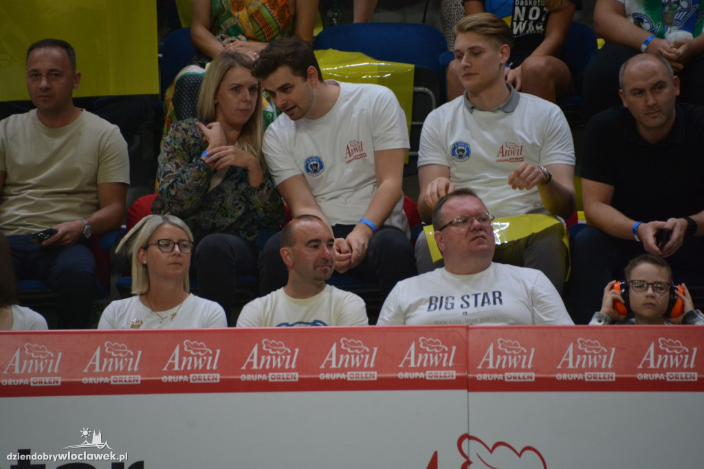Kibice Anwilu na meczu z Treflem 24.09.2023